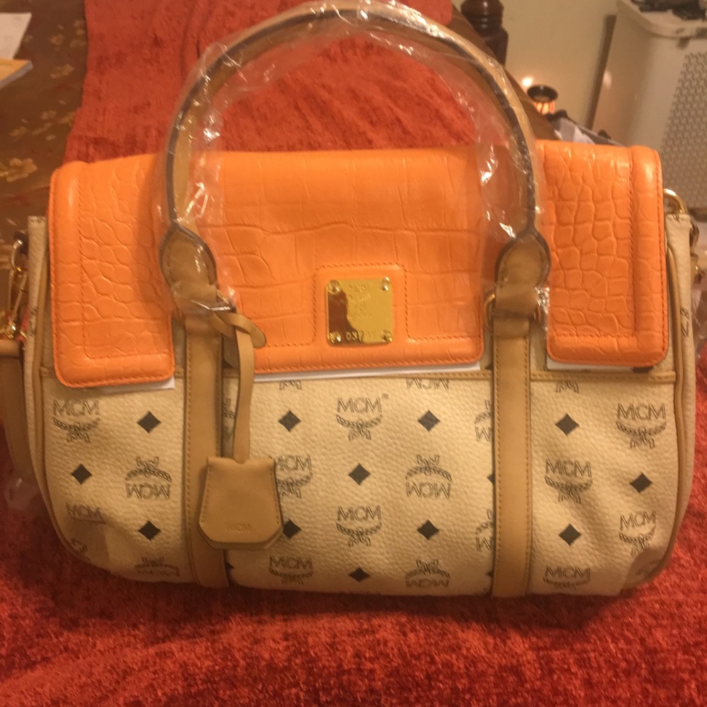 MCM handbag.